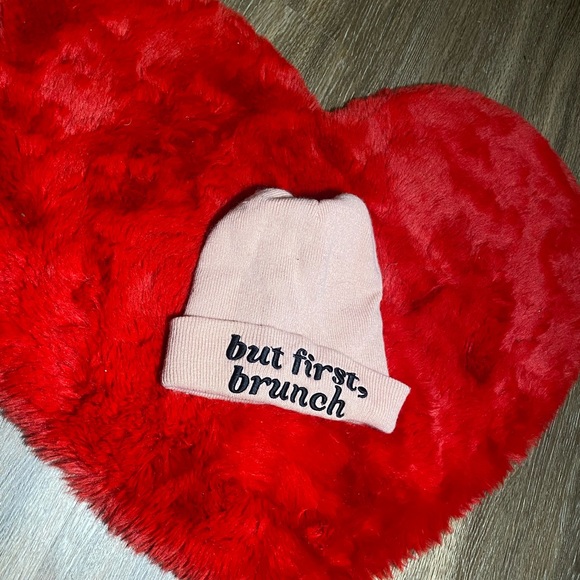 Pink & Black “Let’s go to a little brunch” Skully - Picture 5 of 6